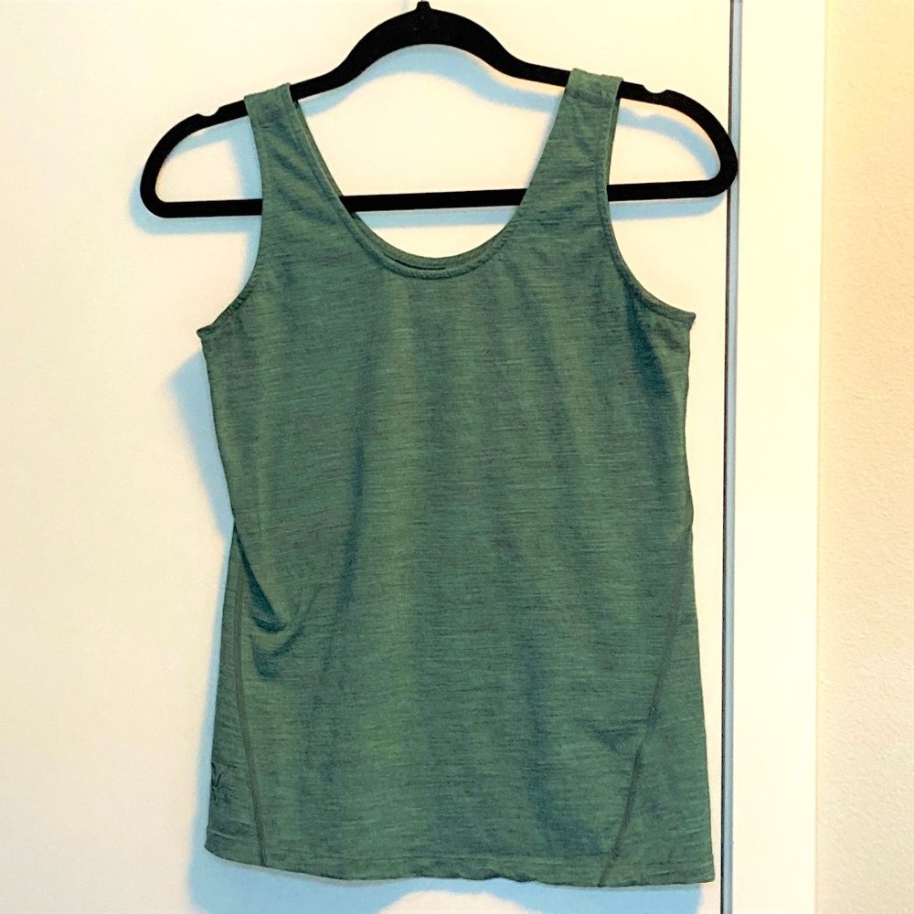 Heather Green Ibex Tank Top